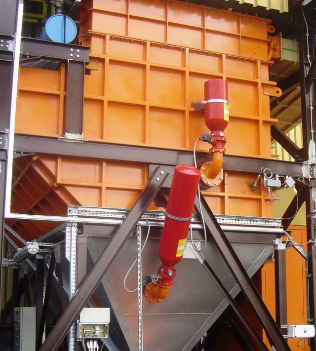 Sistema HRD – sistema de eficacia probada para la supresión de explosiones