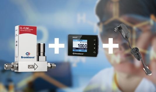 Campaña EL-FLOW PRESTIGE : Por la compra de un Mass Flow Controller recibirá SIN COSTE el Display y el Adaptador.