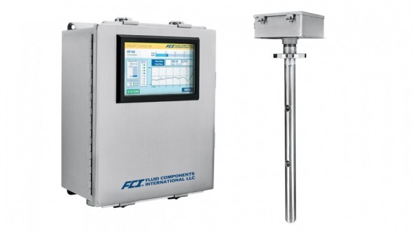 Medidor de flujo para gases por efecto térmico
