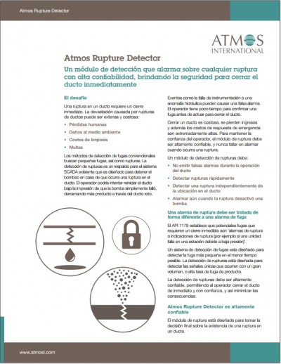 Atmos Rupture Detector