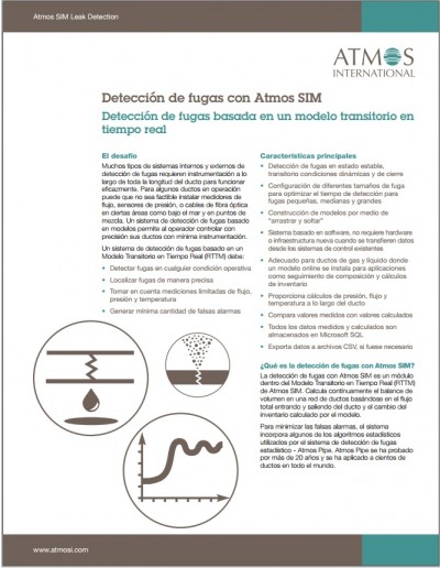 Detecciu00f3n de Fugas con Atmos SIM