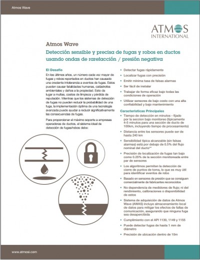 Detecciu00f3n sensible y precisa de fugas y robos en ductos 