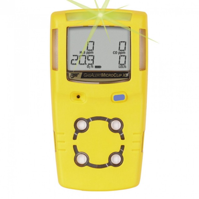 Detectores portátiles GasAlert MicroClip X3