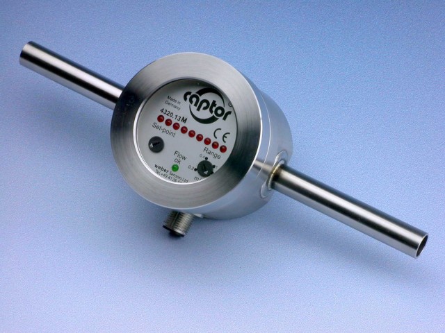 Detectores y medidores de flujo (gas o liquido)