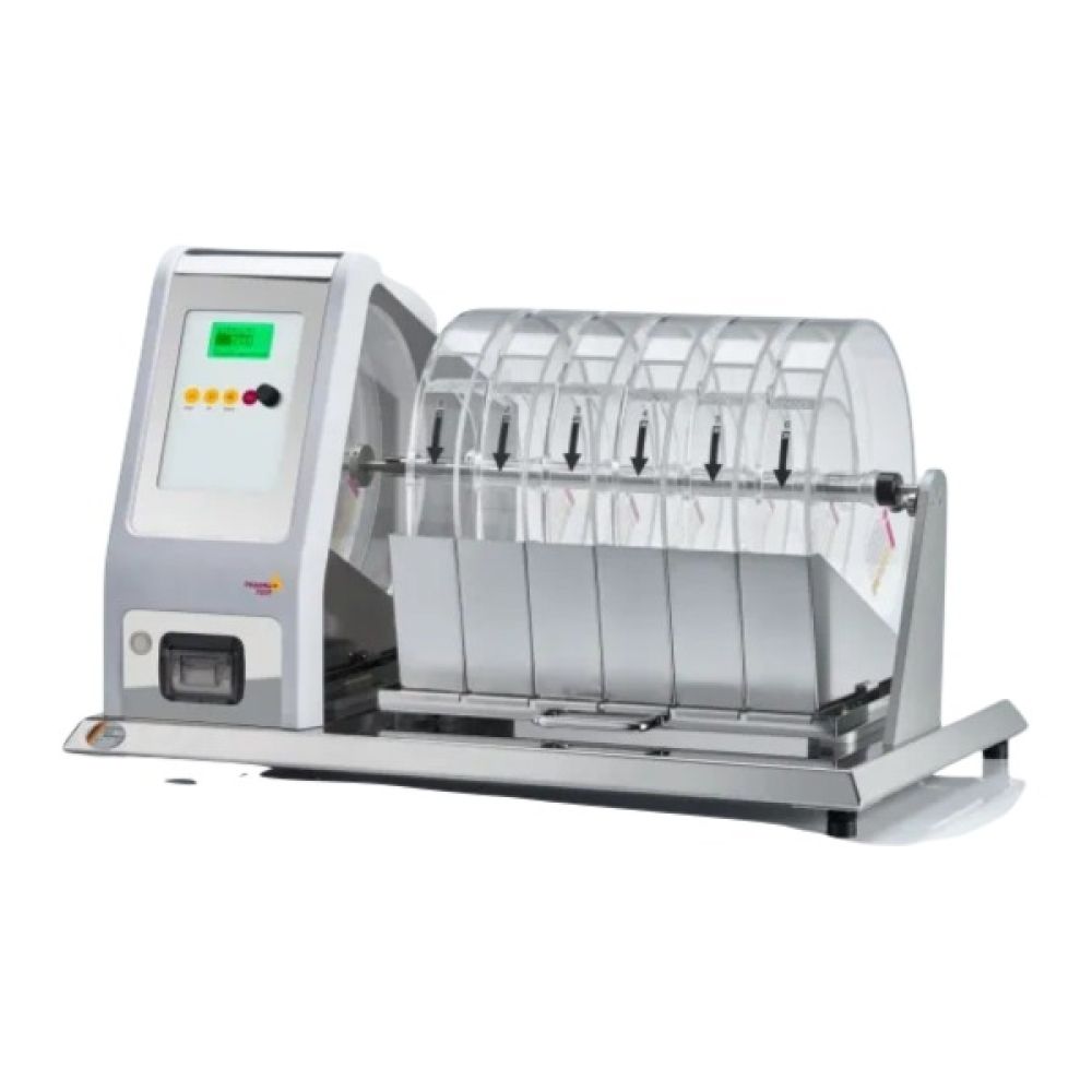 Instrumento de prueba de friabilidad de tabletas de seis tambores - PTF 600