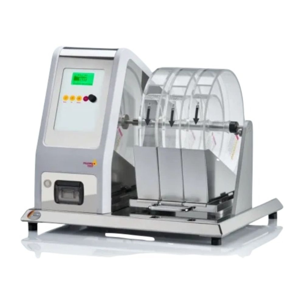 Instrumento de prueba de friabilidad de tabletas de tambor triple - PTF 300