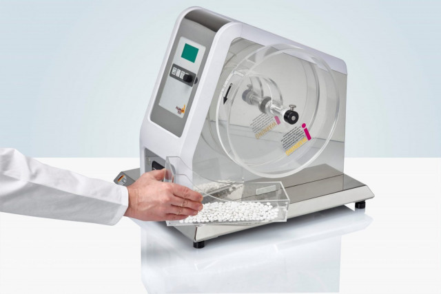 Instrumento de prueba de friabilidad de tabletas de un solo tambor - PTF 100