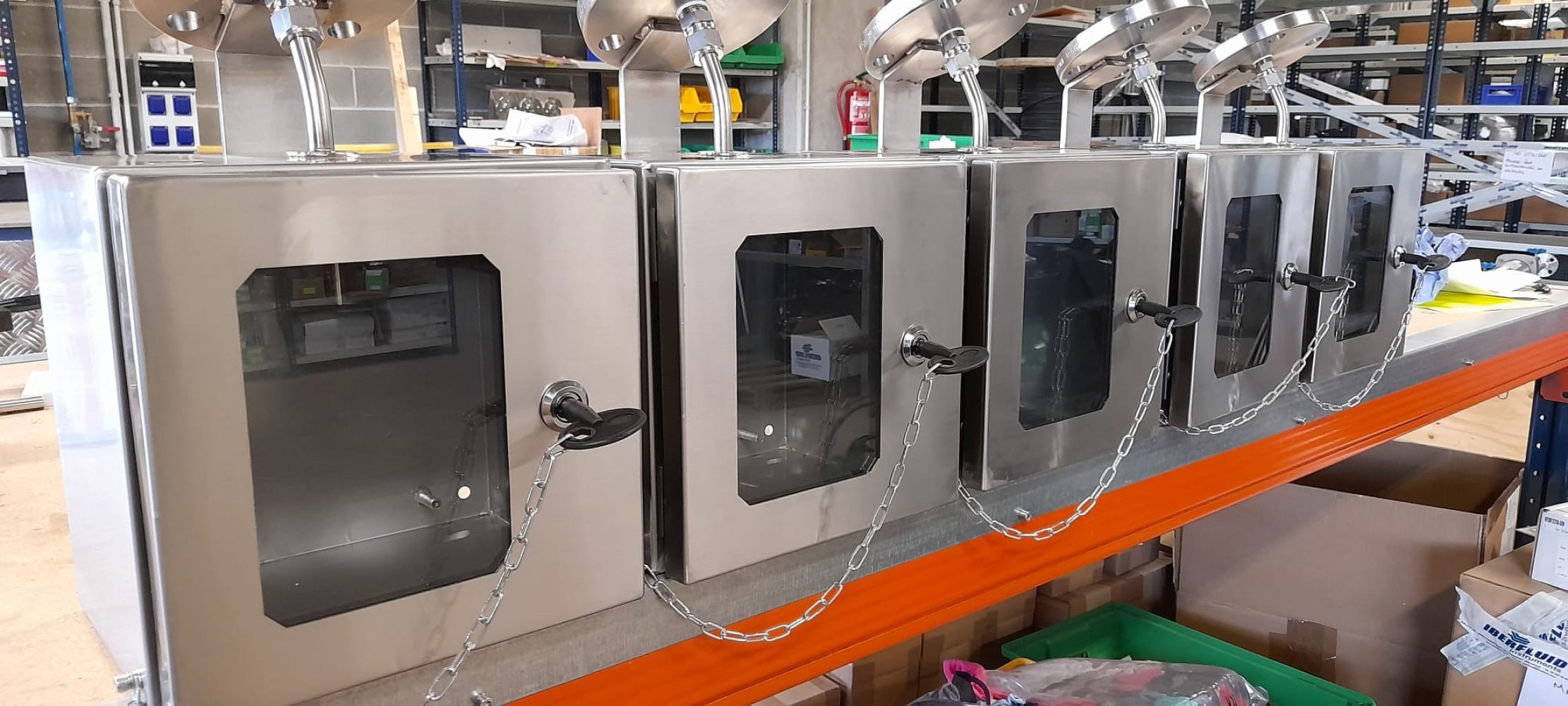 Paneles SAM para analítica de gases