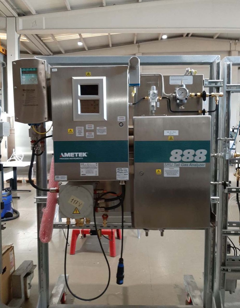 Paneles SAM para analítica de gases