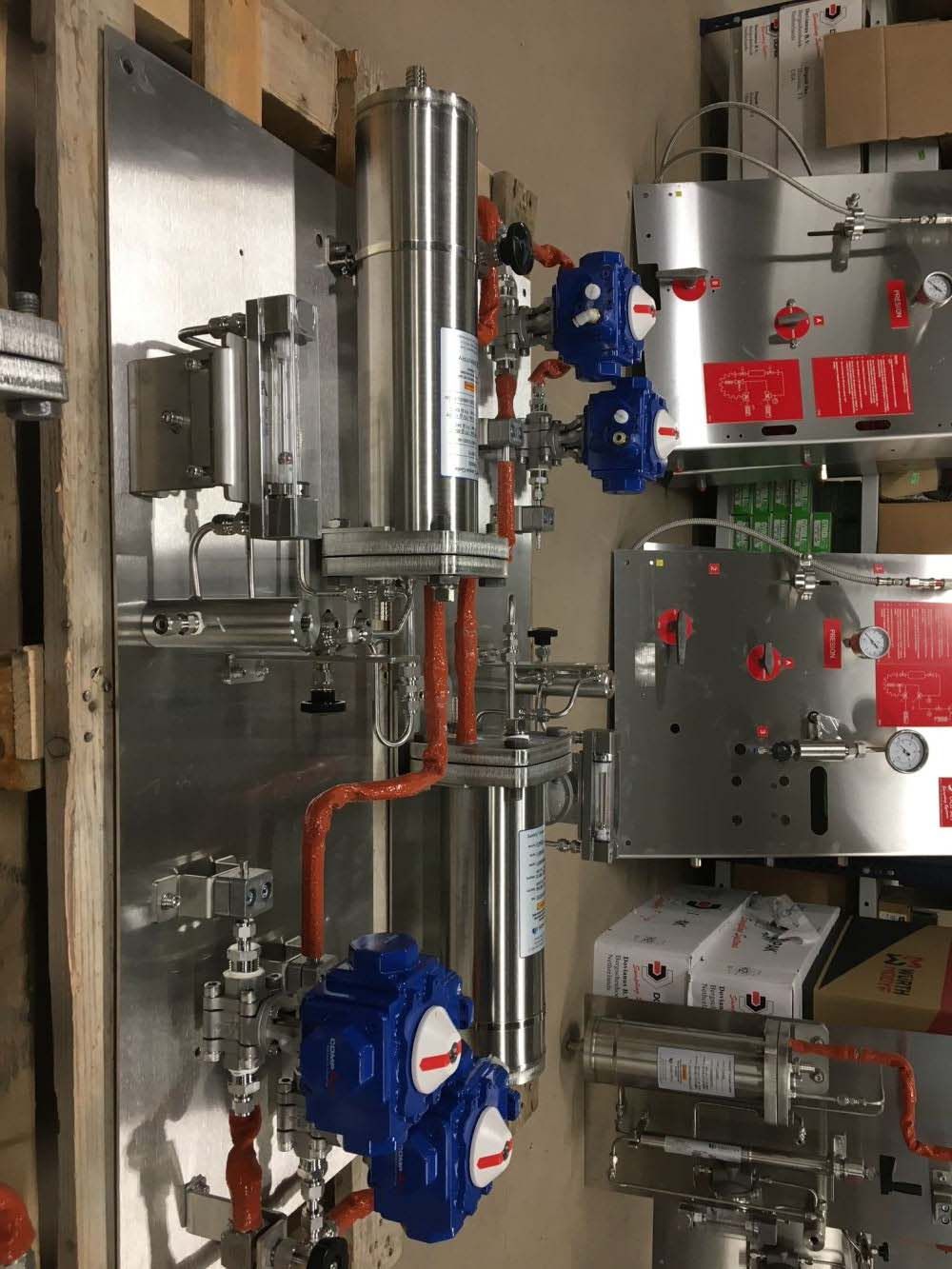 Paneles SAM para analítica de gases