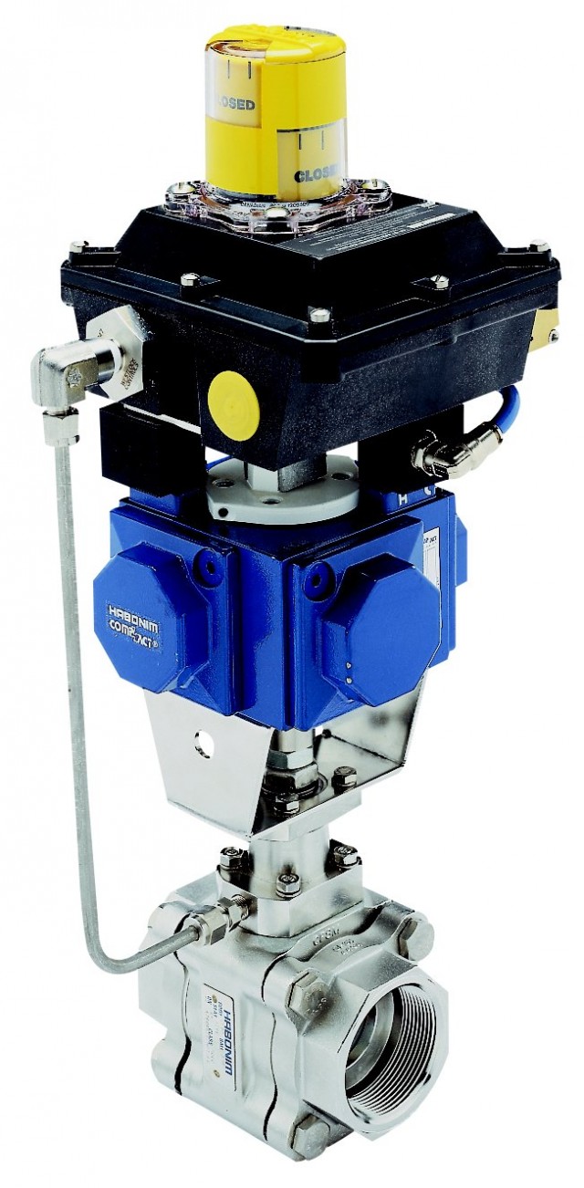 Válvulas de bola y actuadores